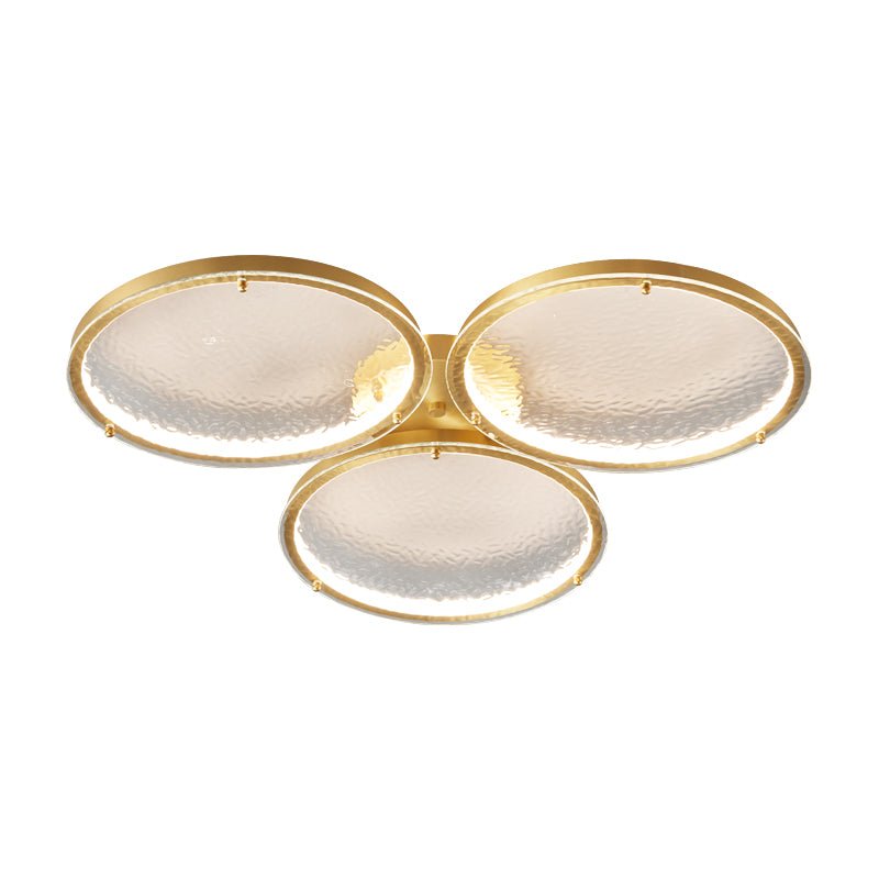 Golden Rings Ceiling Light - Blowlighting