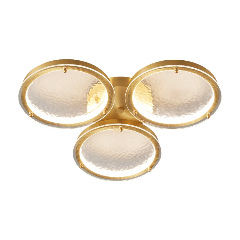 Golden Rings Ceiling Light - Blowlighting