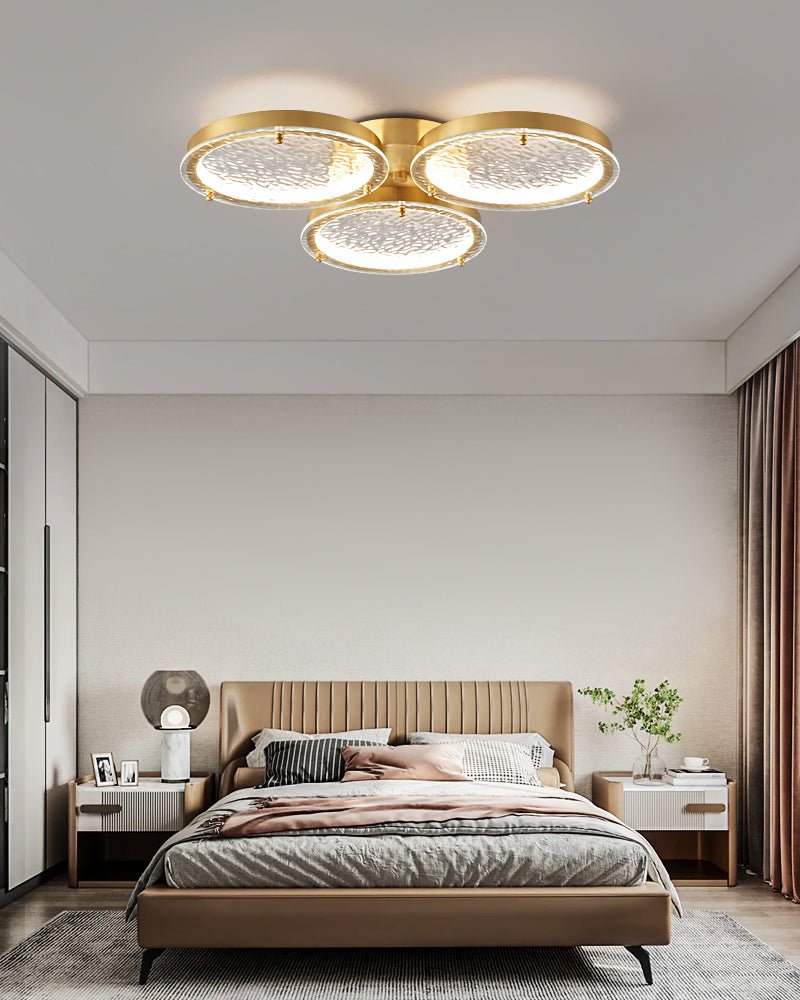 Golden Rings Ceiling Light - Blowlighting
