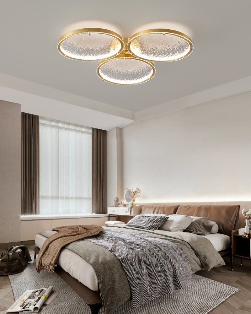 Golden Rings Ceiling Light - Blowlighting