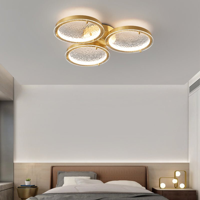 Golden Rings Ceiling Light - Blowlighting