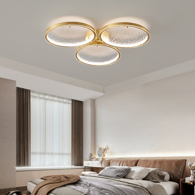 Golden Rings Ceiling Light - Blowlighting