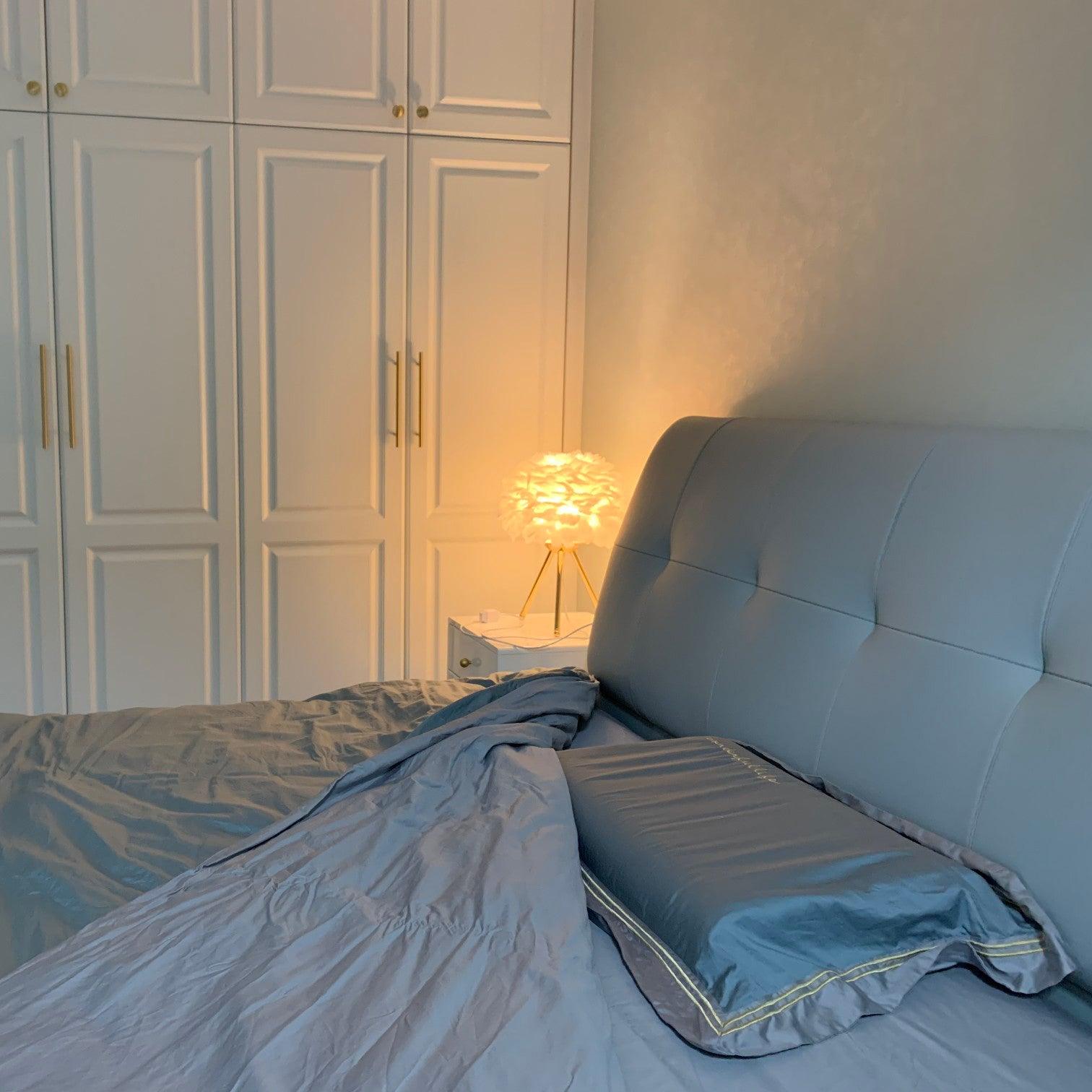 Goose Feather Table Lamp - Blowlighting