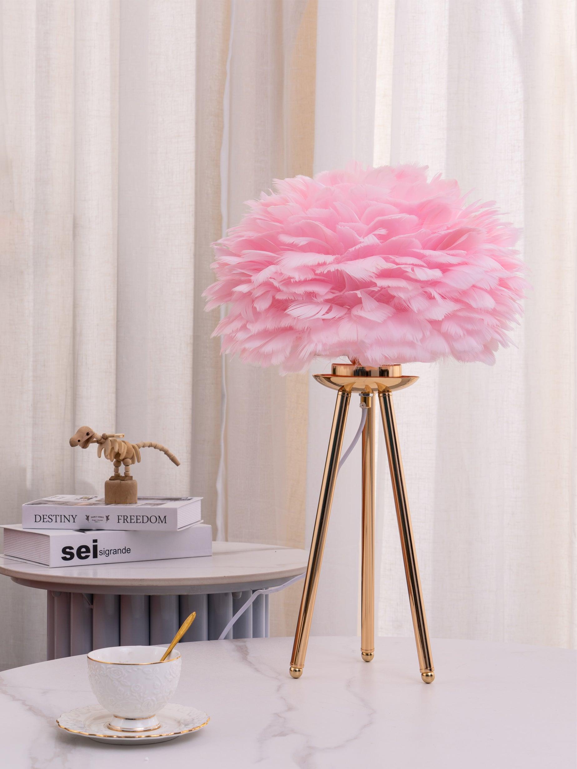 Goose Feather Table Lamp - Blowlighting