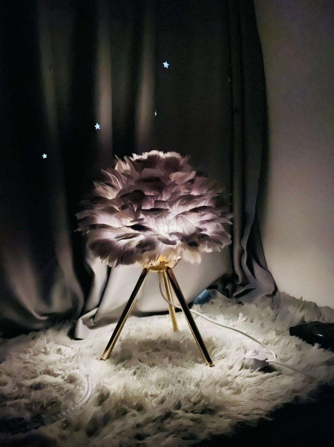 Goose Feather Table Lamp - Blowlighting