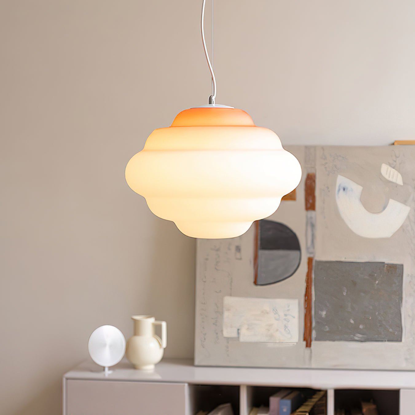 Gradient Cloudy Pendant Lamp - Blowlighting