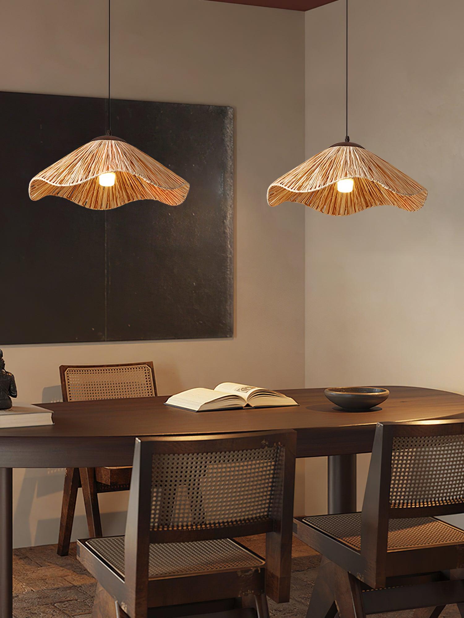Straw Weaving Pendant Lamp - Blowlighting