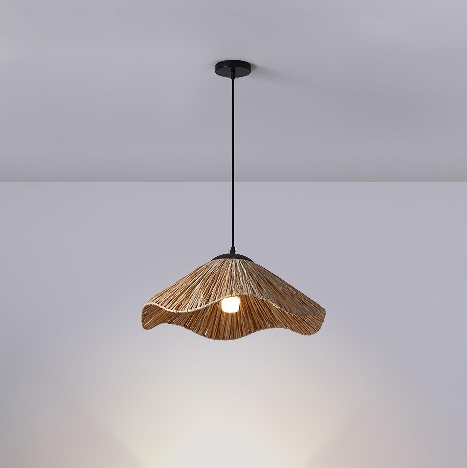 Straw Weaving Pendant Lamp - Blowlighting