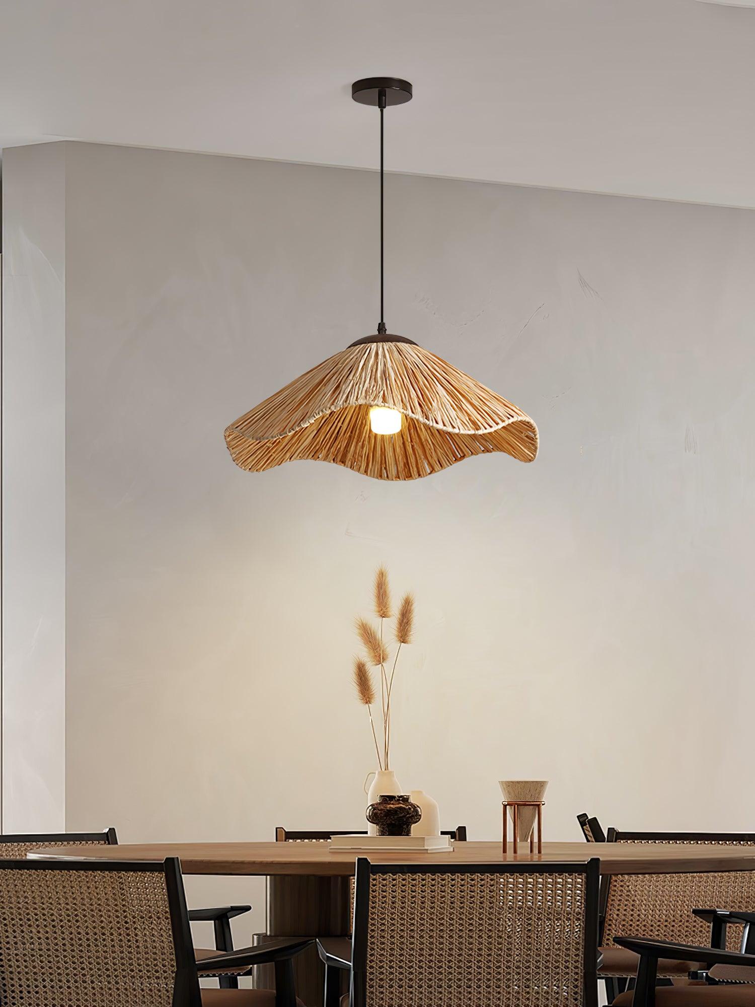 Straw Weaving Pendant Lamp - Blowlighting