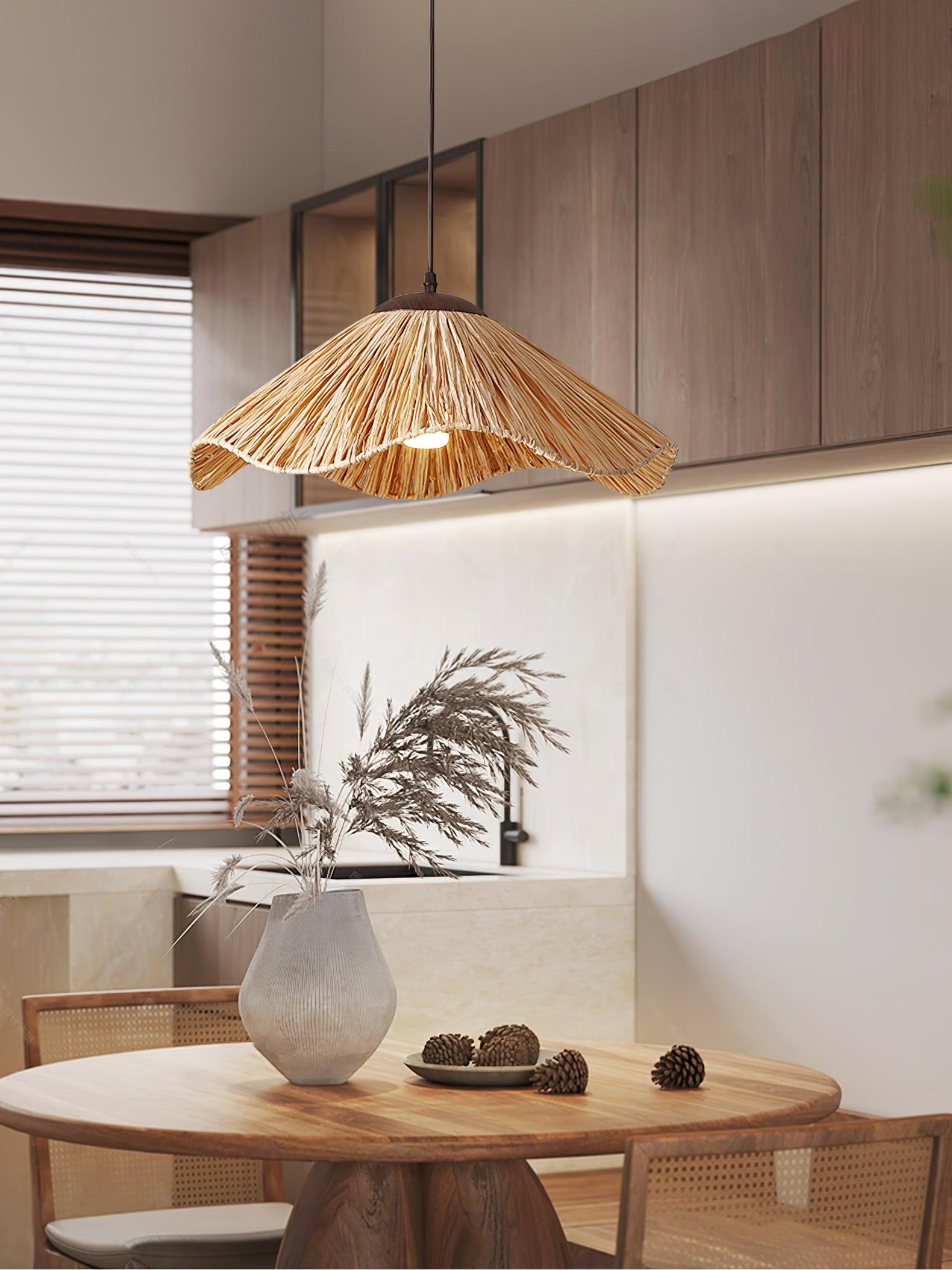 Straw Weaving Pendant Lamp - Blowlighting