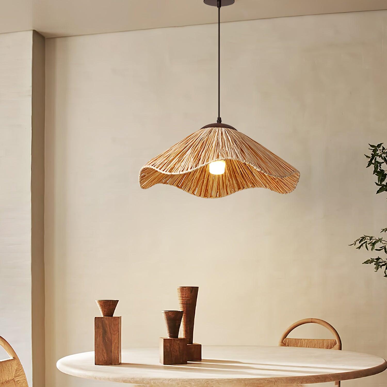 Straw Weaving Pendant Lamp - Blowlighting