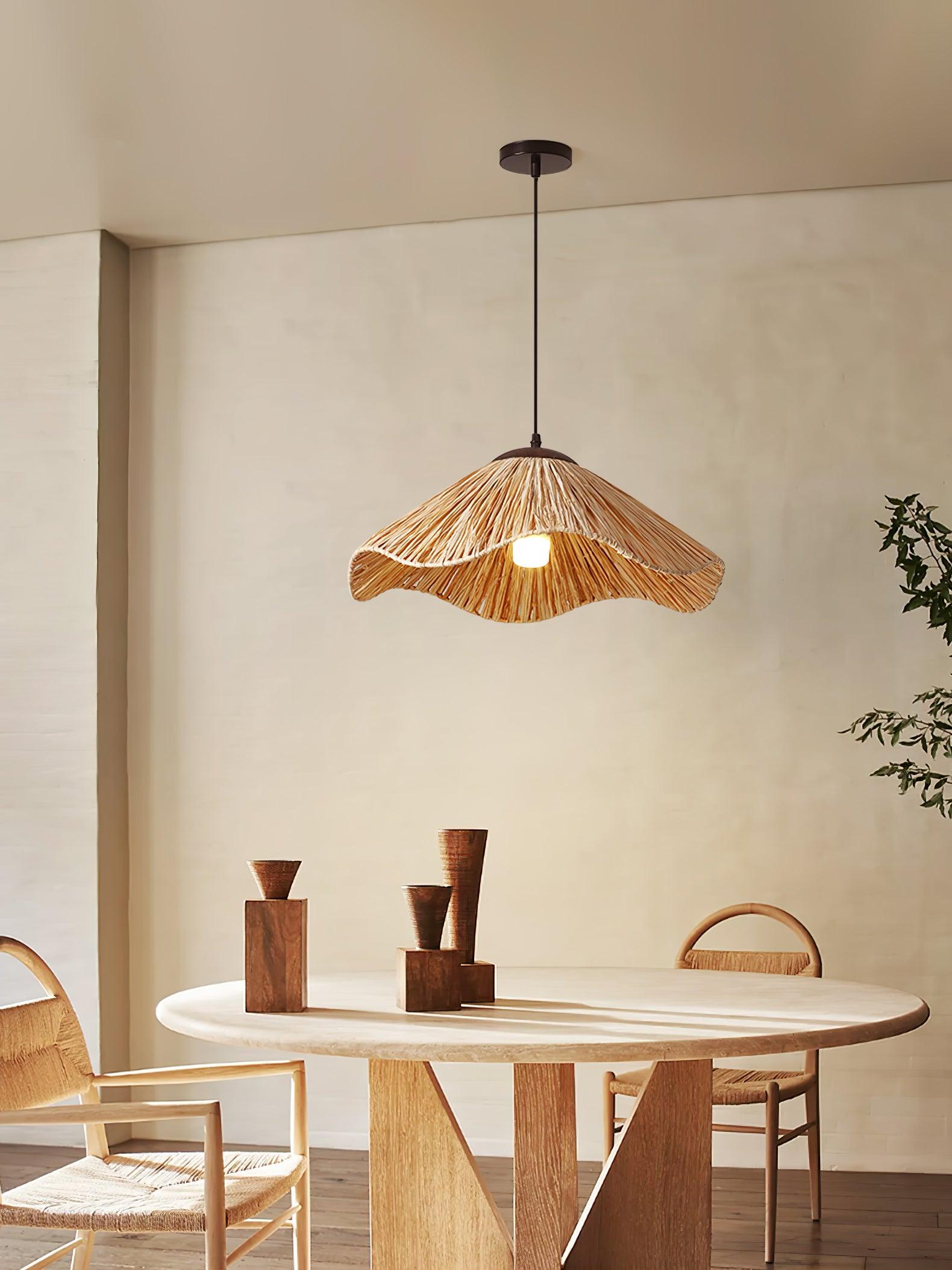 Straw Weaving Pendant Lamp - Blowlighting