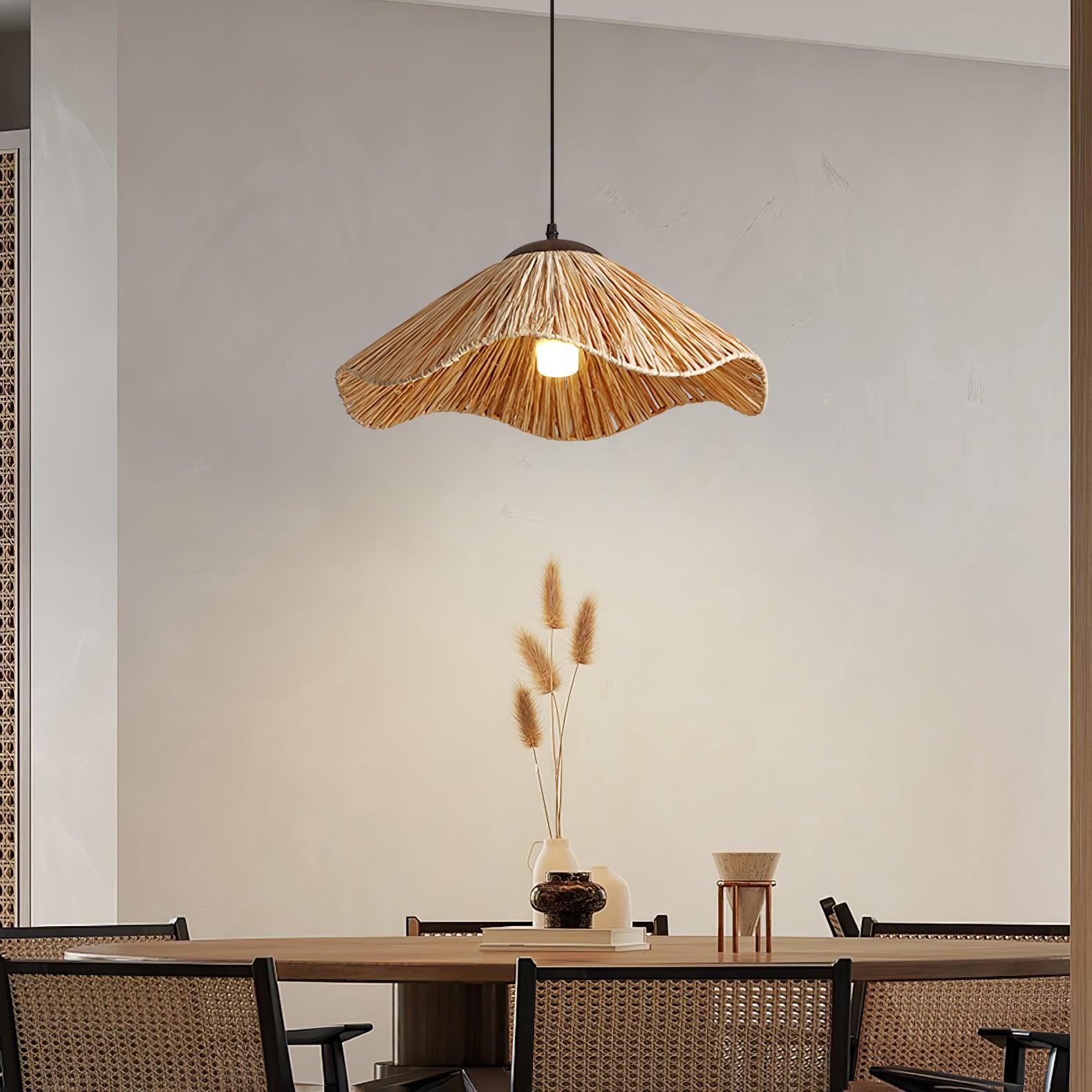 Straw Weaving Pendant Lamp - Blowlighting