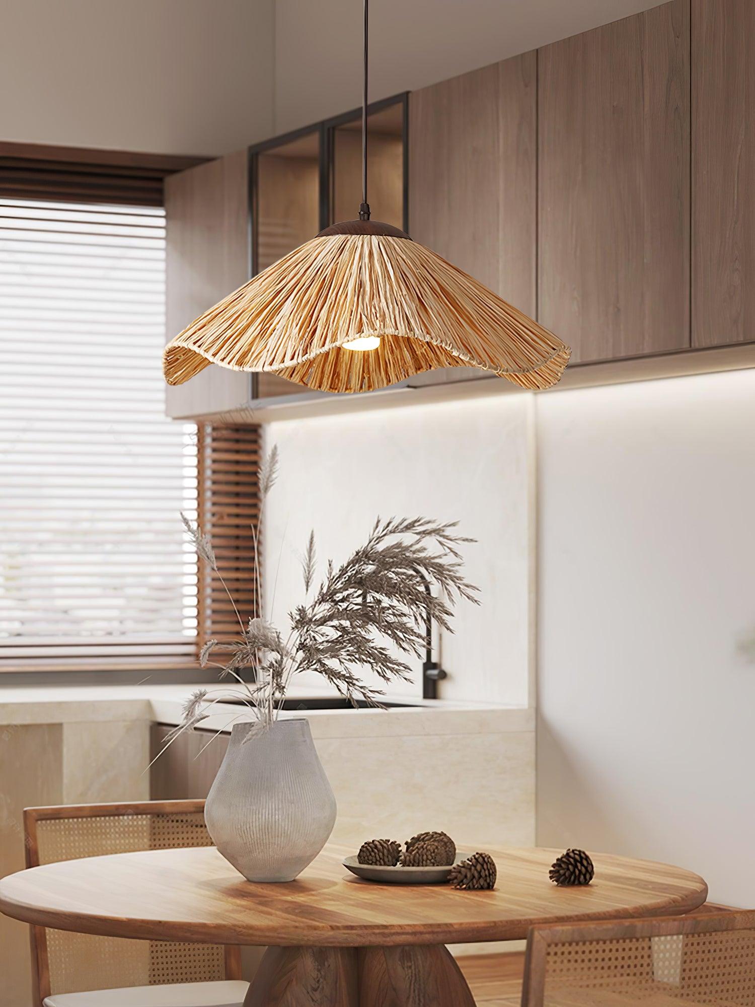 Straw Weaving Pendant Lamp - Blowlighting