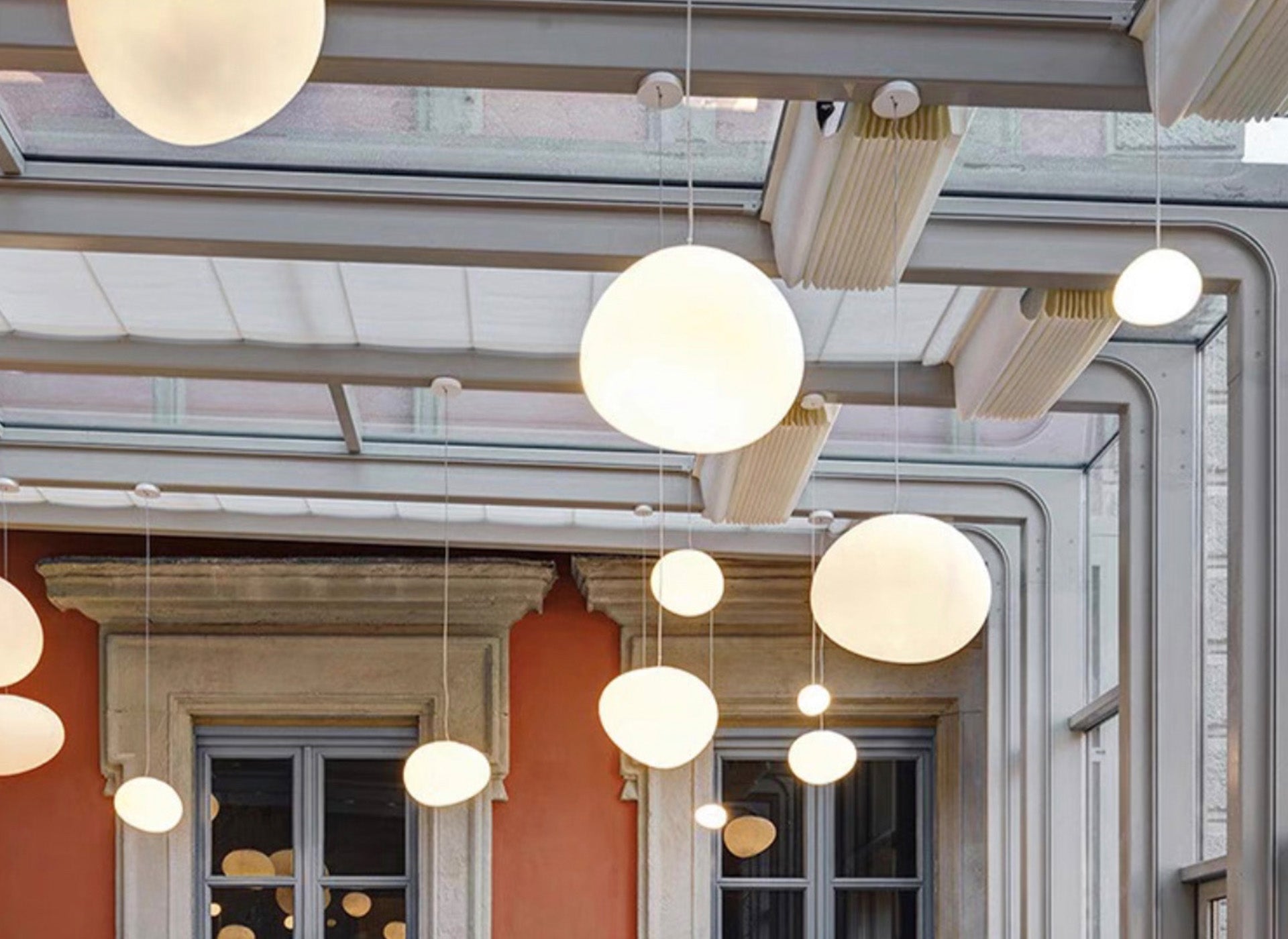 Gregg Stone Shape Glass Pendant Light - Blowlighting