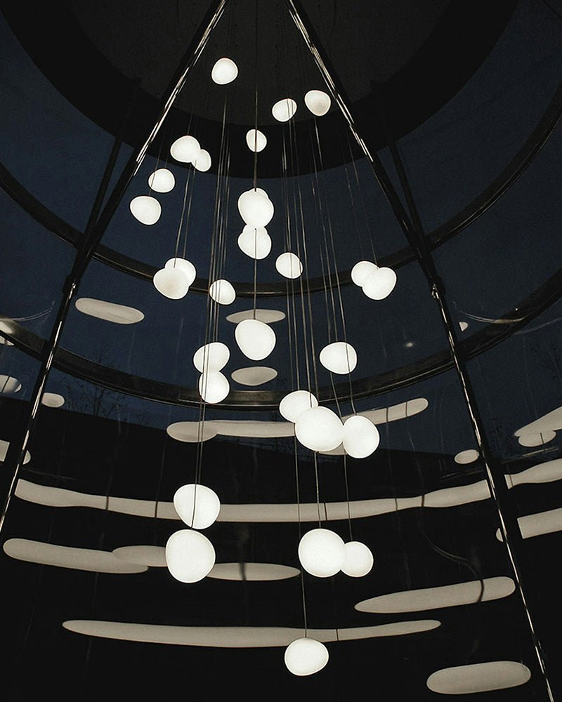 Gregg Stone Shape Glass Pendant Light - Blowlighting
