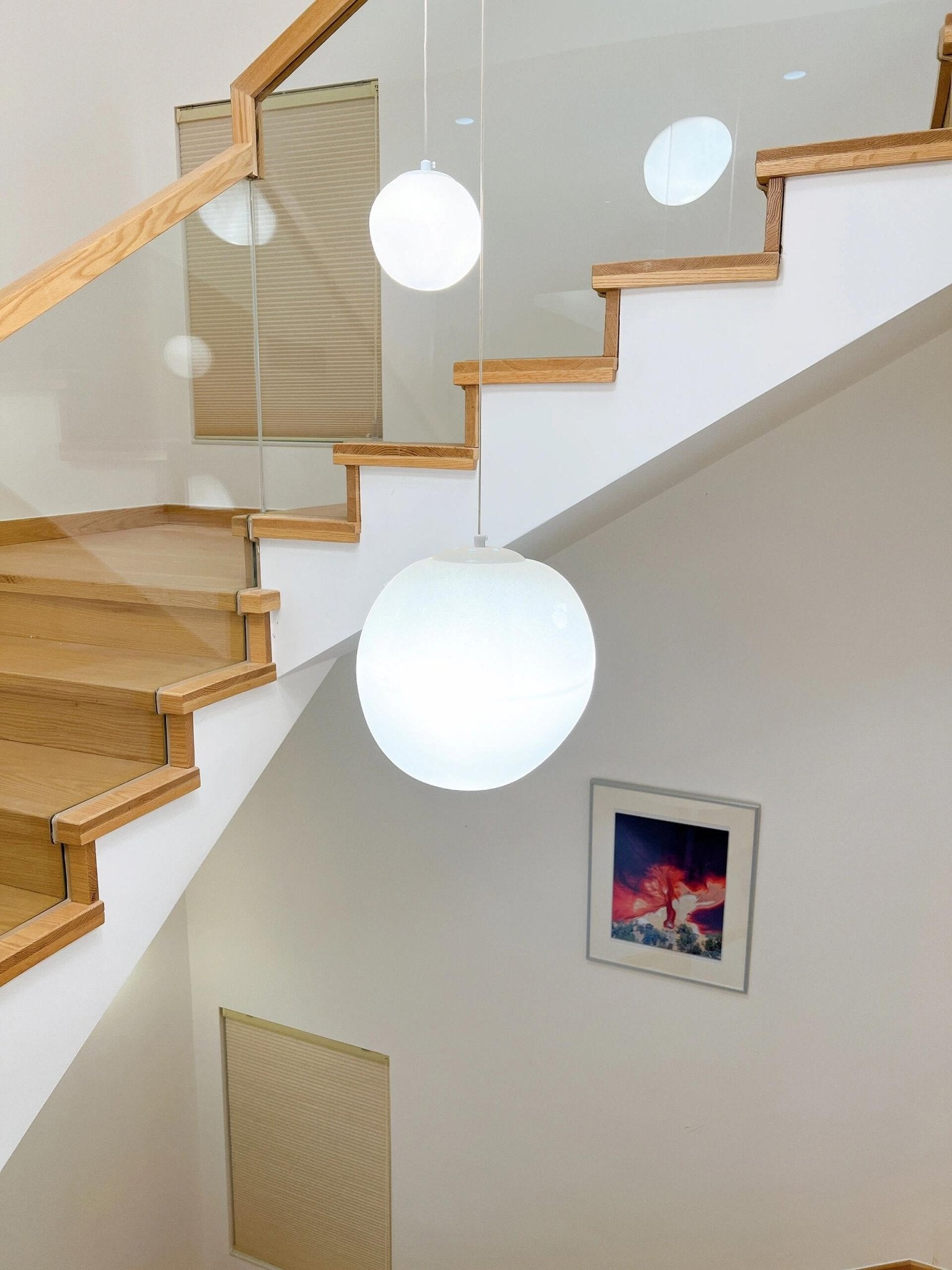 Gregg Stone Shape Glass Pendant Light - Blowlighting