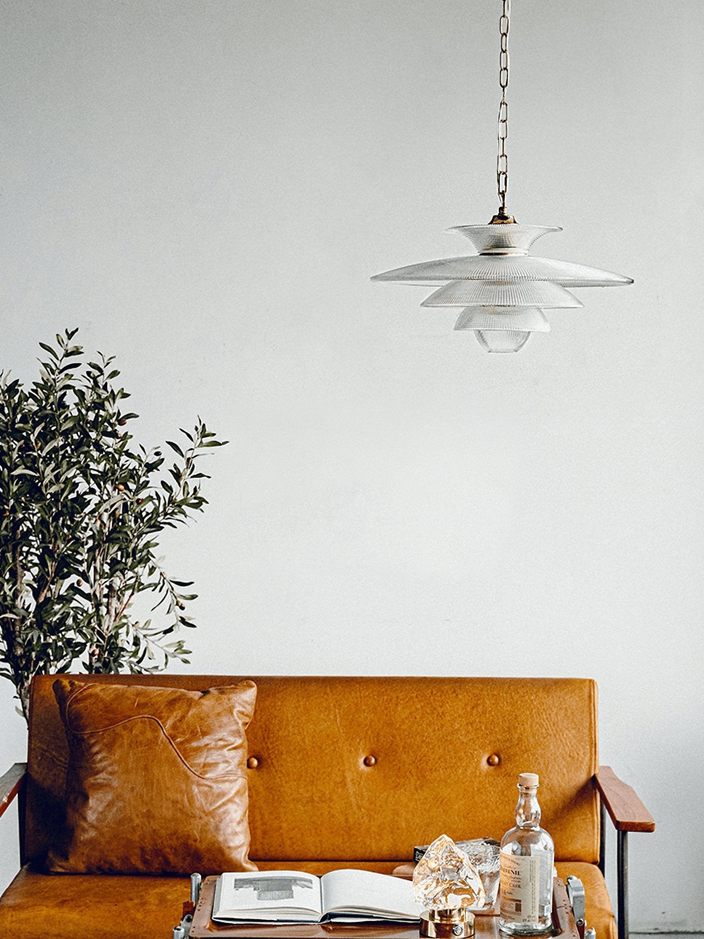 Grid Glass Pendant Light - Blowlighting