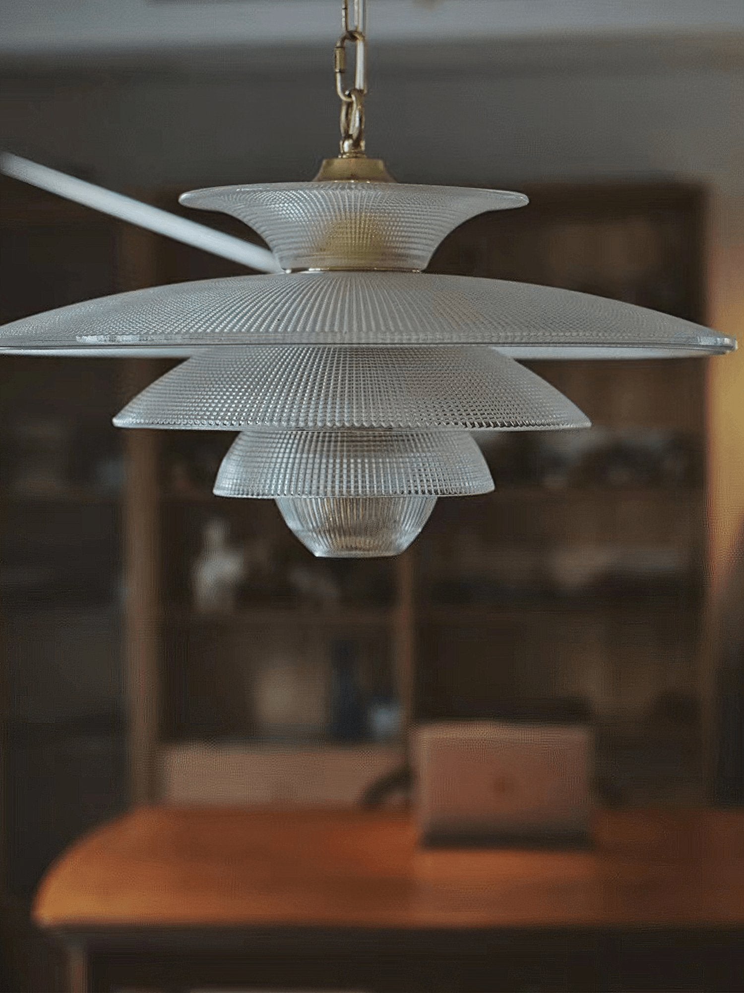 Grid Glass Pendant Light - Blowlighting