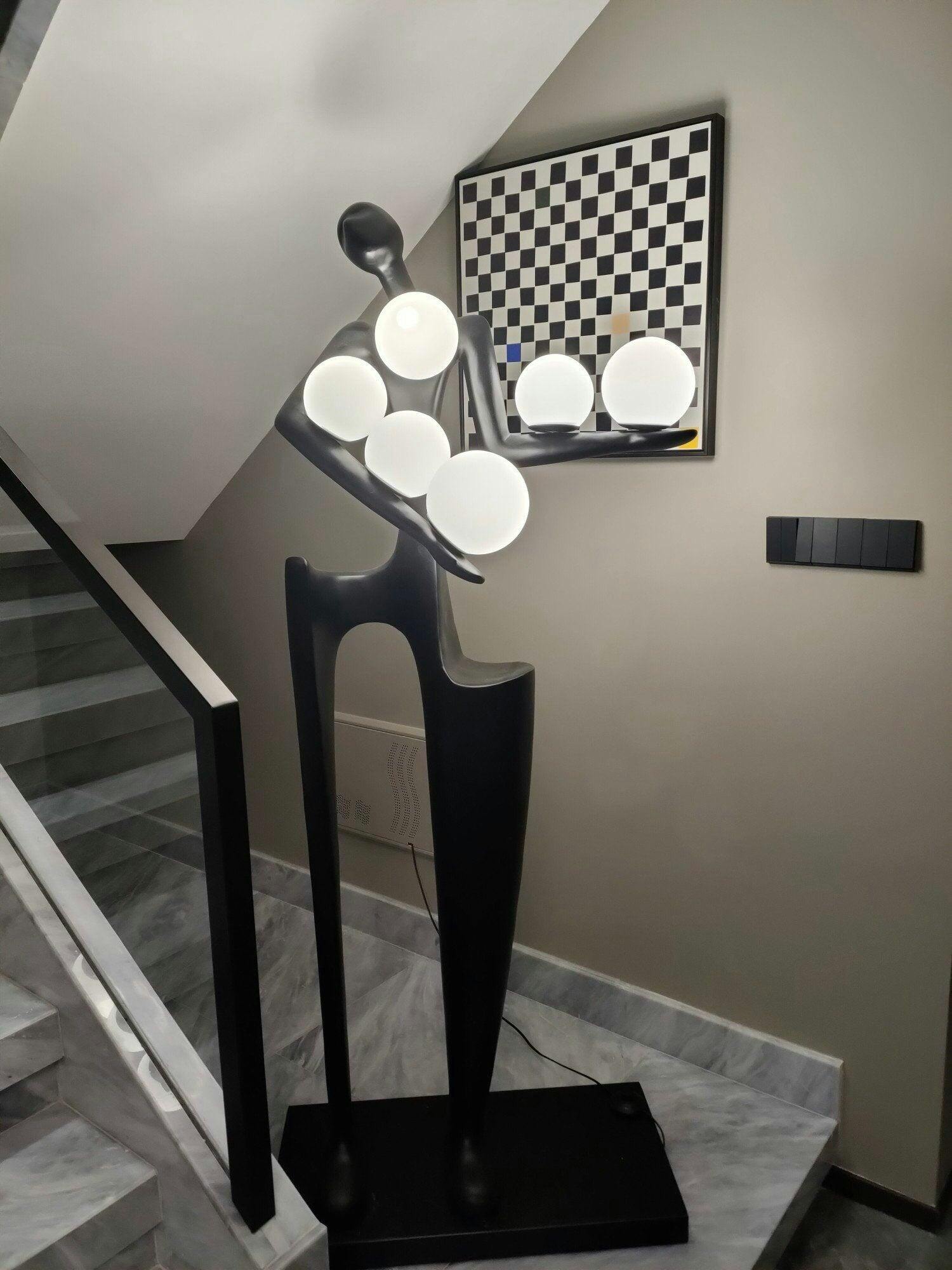 Guardian Sculpture Floor Lamp - Blowlighting
