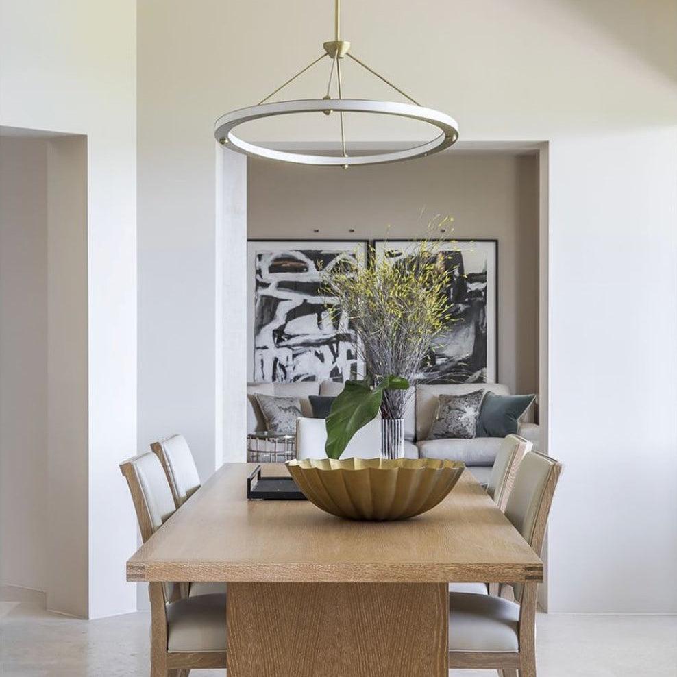 Cascading Ring Circle Pendant Lamp - Blowlighting