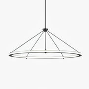 Cascading Ring Circle Pendant Lamp - Blowlighting