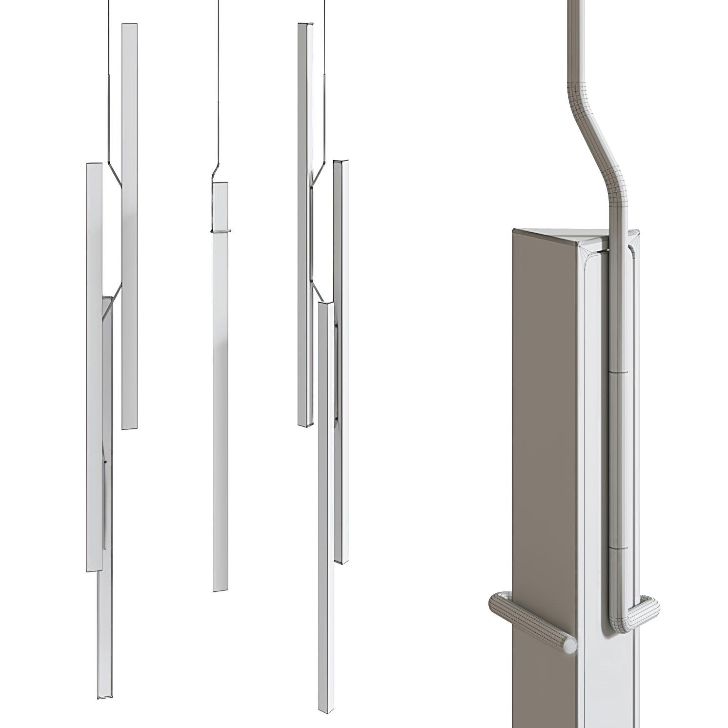 Halo Jewel Straight Pendant Light - Blowlighting