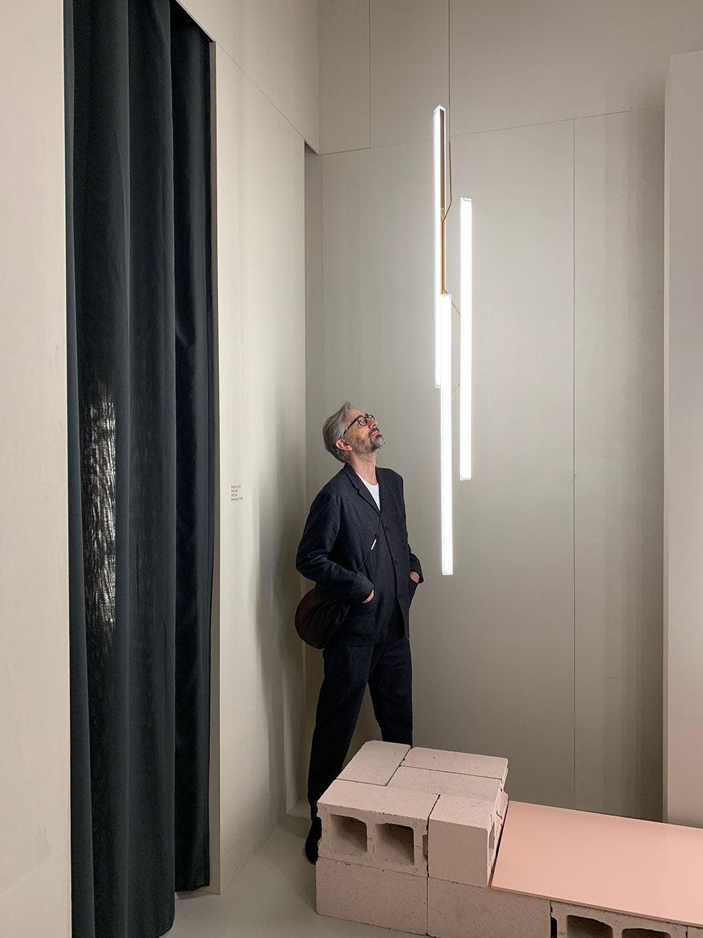 Halo Jewel Straight Pendant Light - Blowlighting