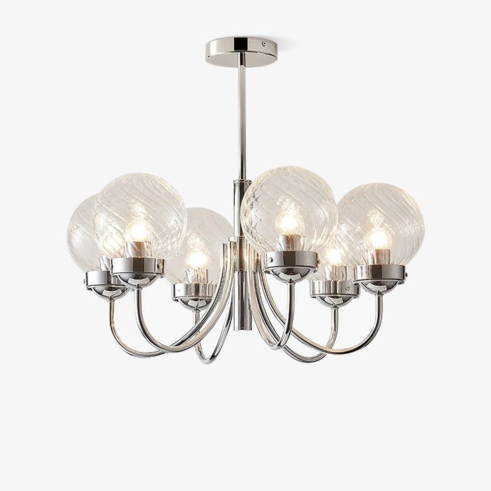 Armiriel Elegance Nordic Glass Metal Chandelier - Blowlighting