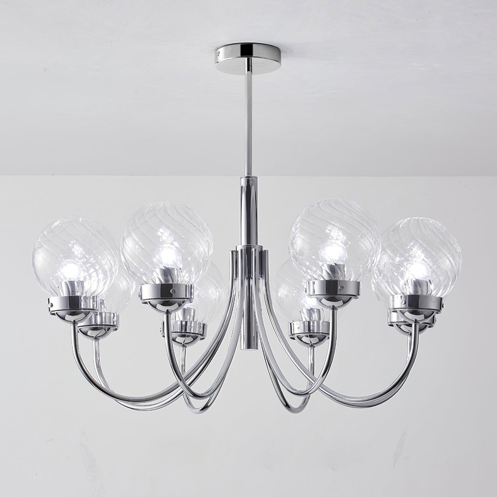 Armiriel Elegance Nordic Glass Metal Chandelier - Blowlighting