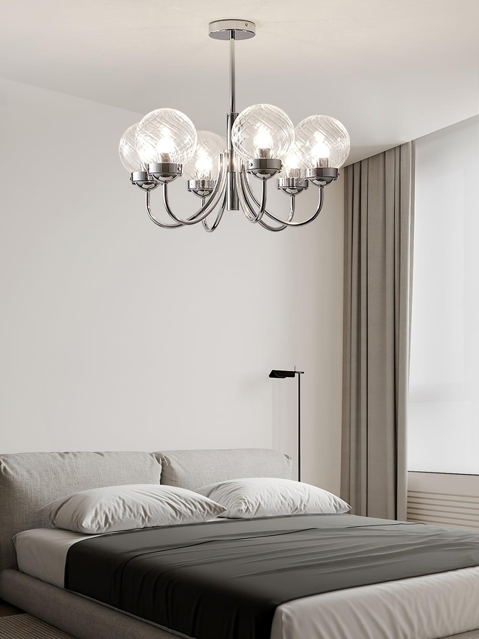 Armiriel Elegance Nordic Glass Metal Chandelier - Blowlighting