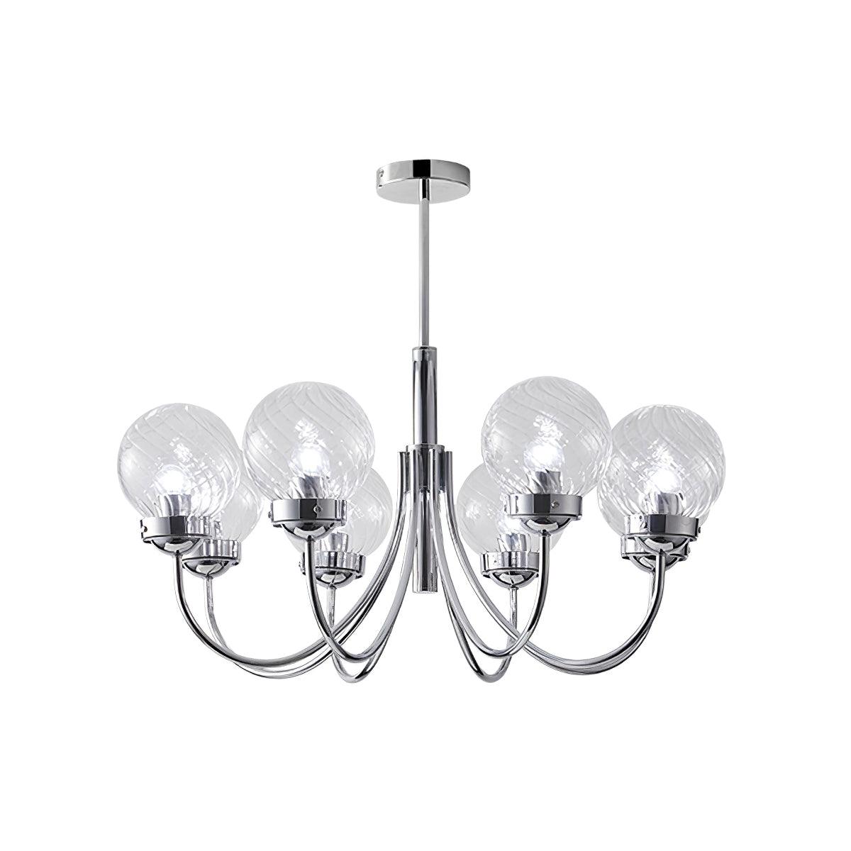 Armiriel Elegance Nordic Glass Metal Chandelier - Blowlighting