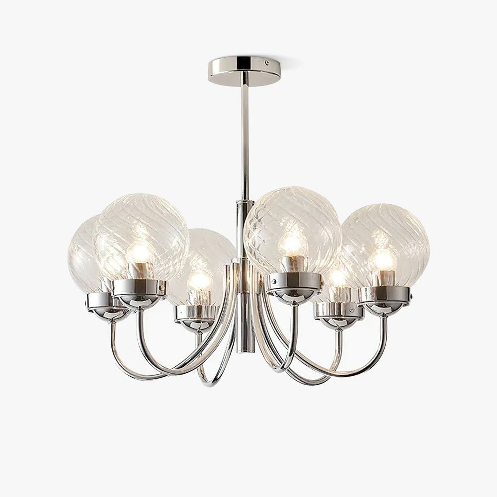 Armiriel Elegance Nordic Glass Metal Chandelier - Blowlighting