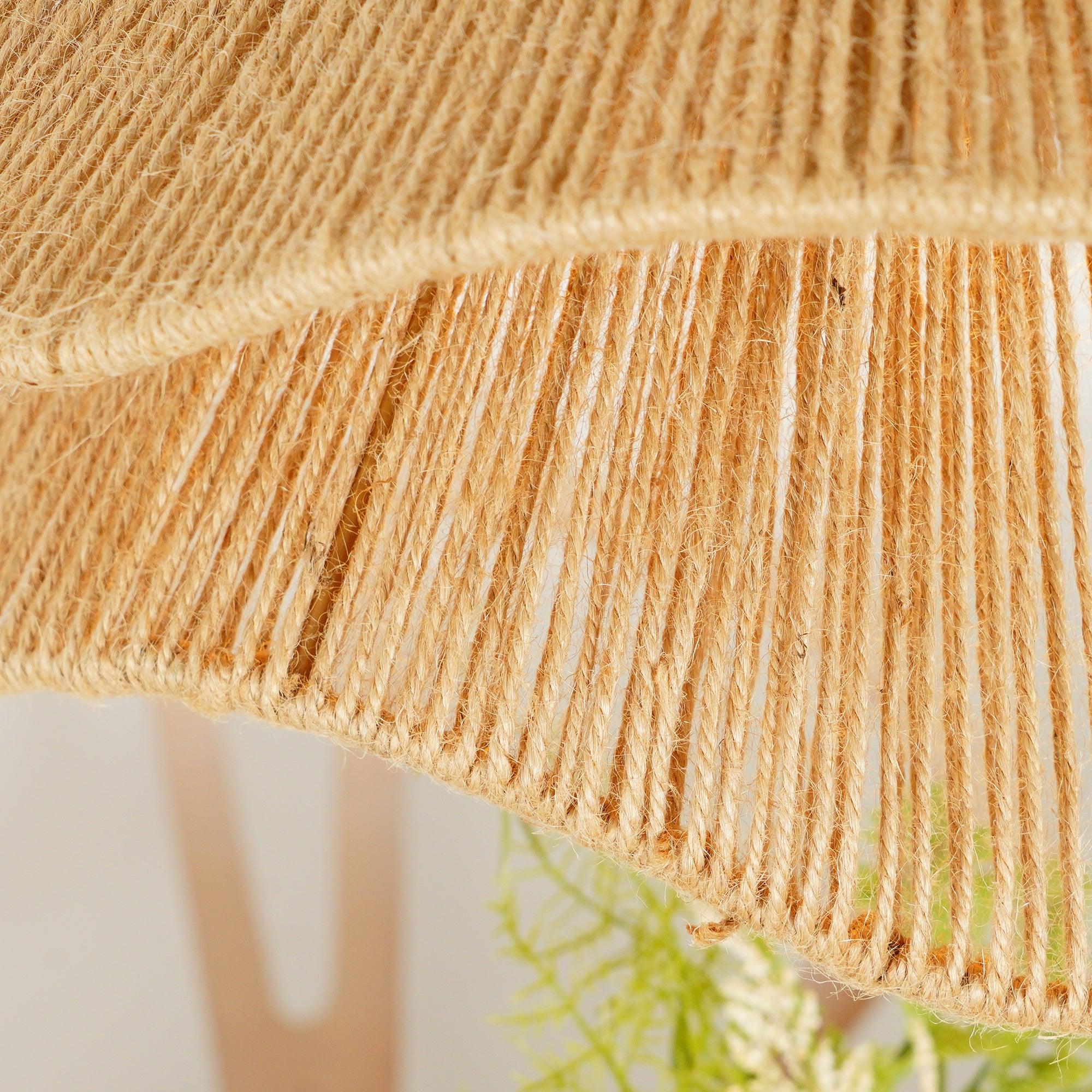 Handmade Straw Hat Pendant Lamp - Blowlighting