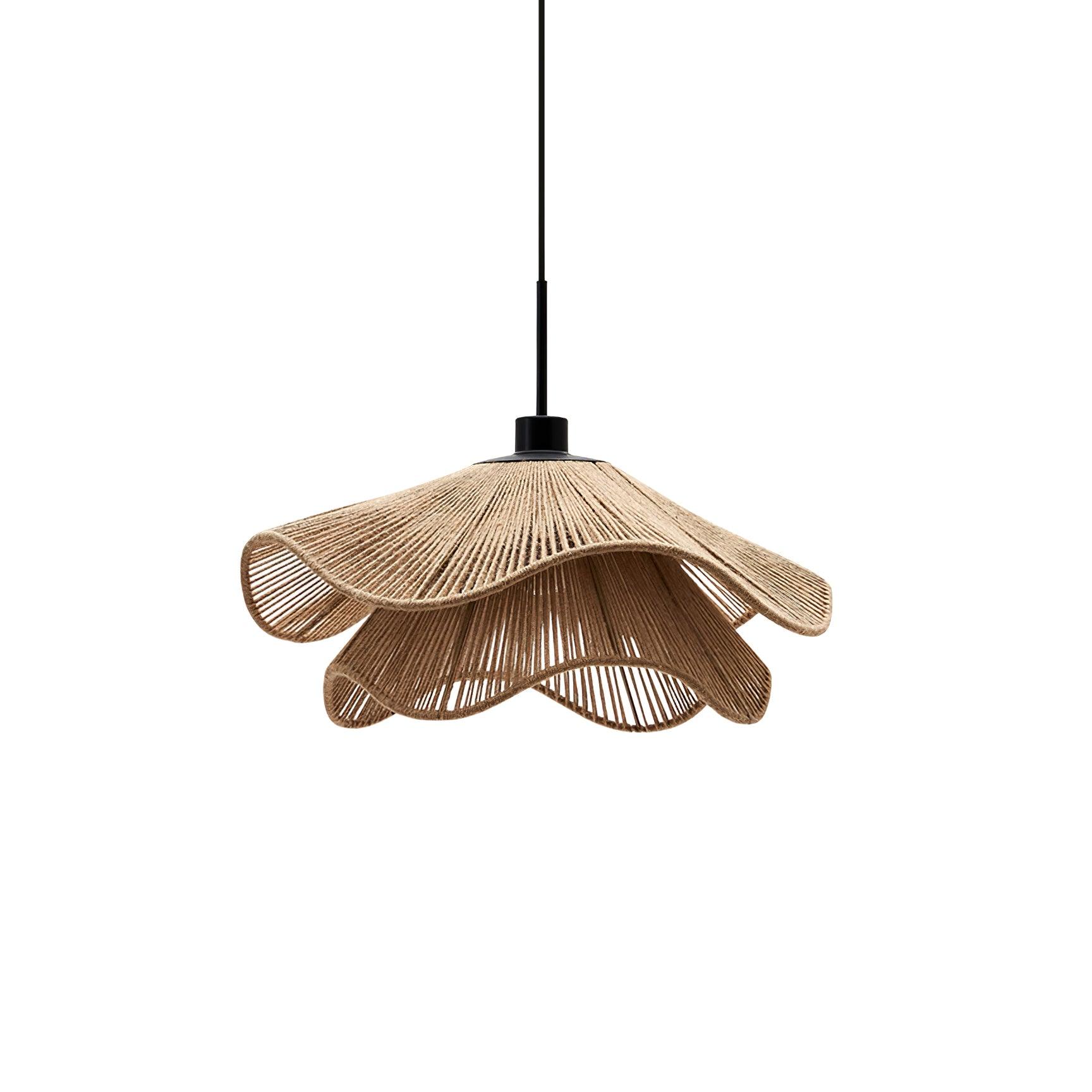 Handmade Straw Hat Pendant Lamp - Blowlighting