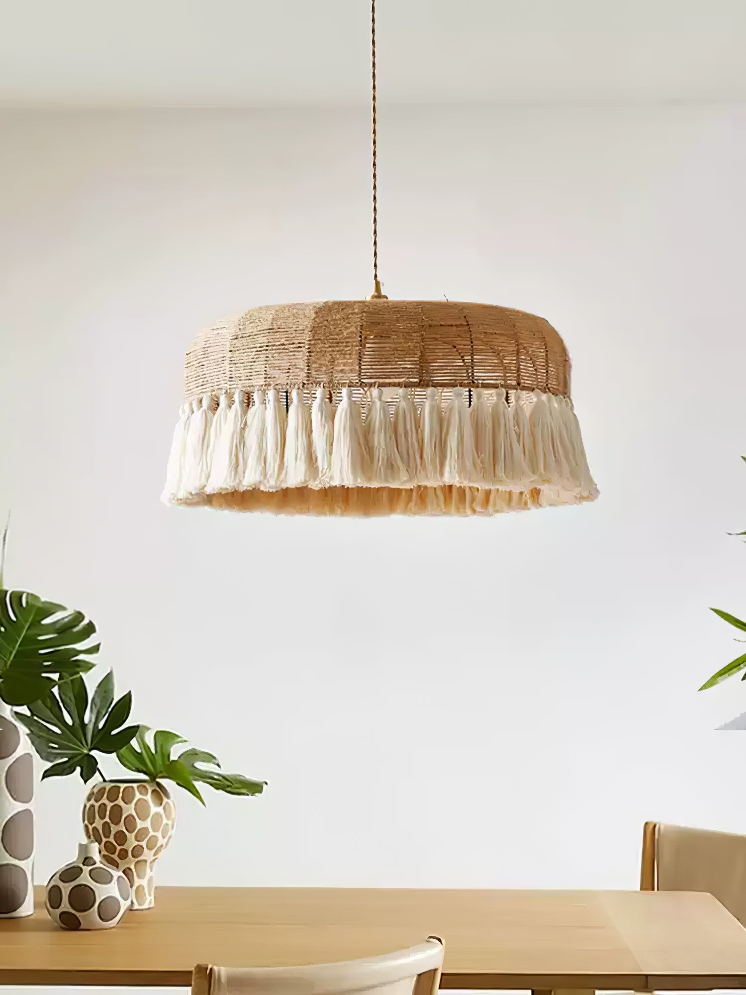 Handwoven Jute Pendant Light - Blowlighting