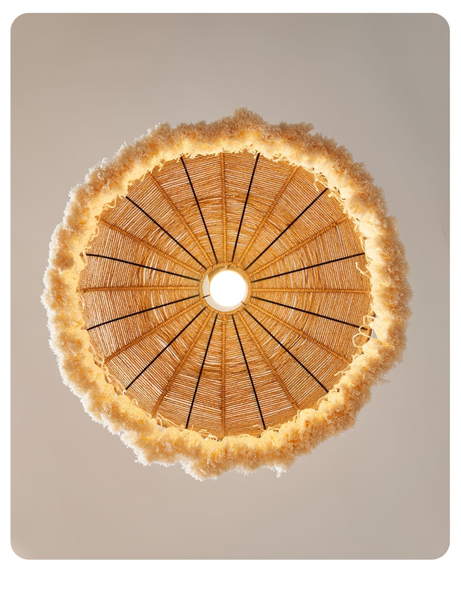 Handwoven Jute Pendant Light - Blowlighting