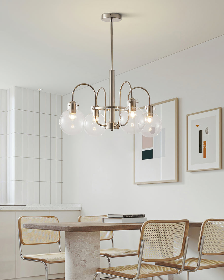 Verinyra Premium Nordic Art Glass Metal Chandelier - Blowlighting
