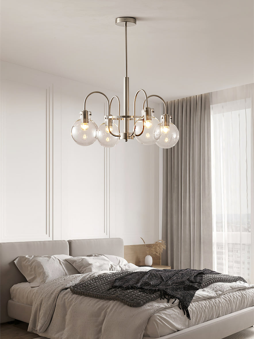 Verinyra Premium Nordic Art Glass Metal Chandelier - Blowlighting