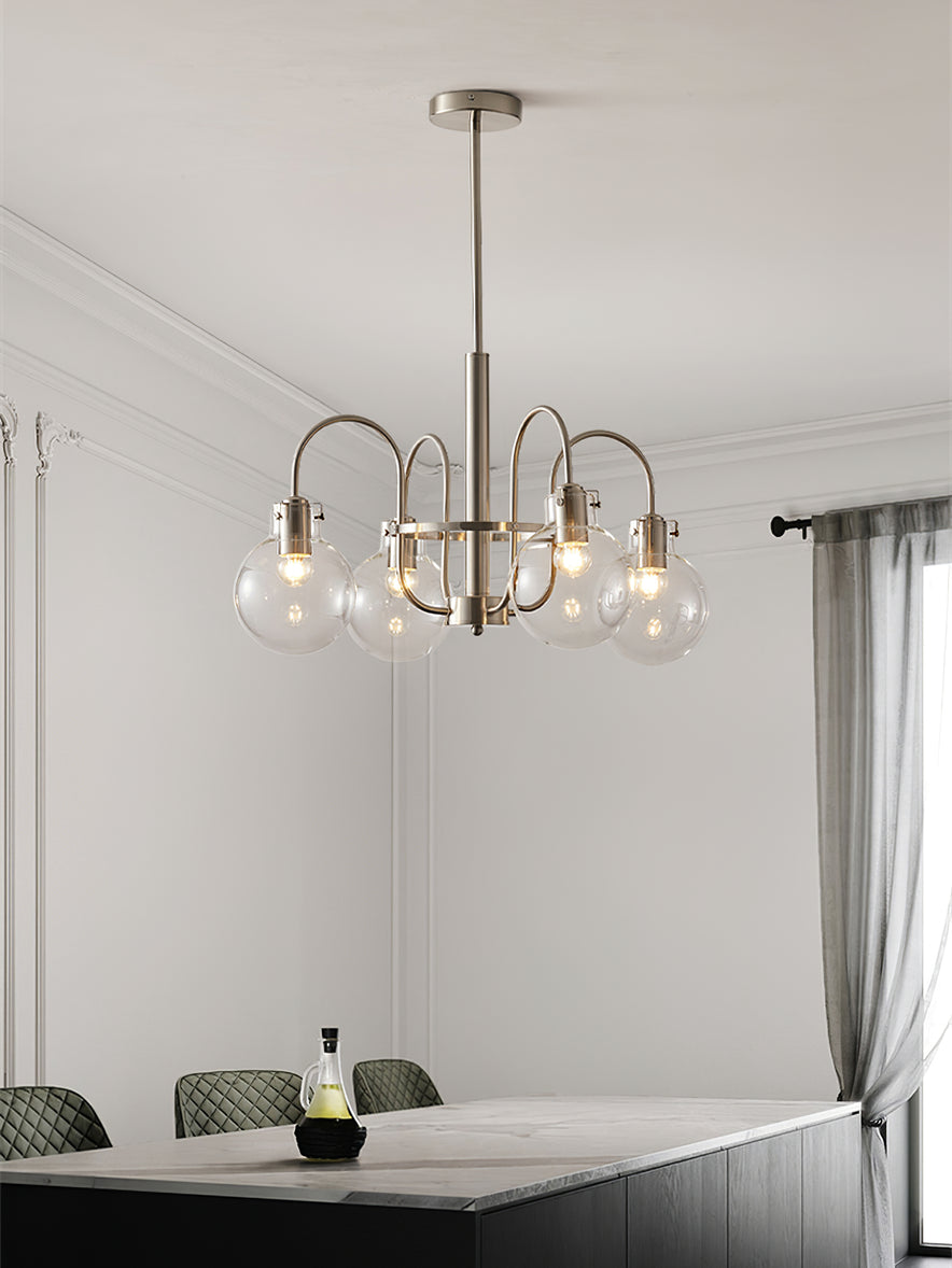 Verinyra Premium Nordic Art Glass Metal Chandelier - Blowlighting