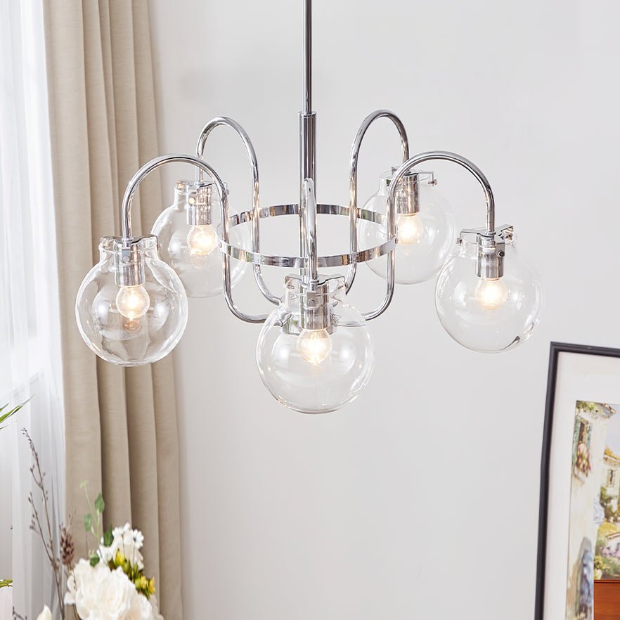 Verinyra Premium Nordic Art Glass Metal Chandelier - Blowlighting