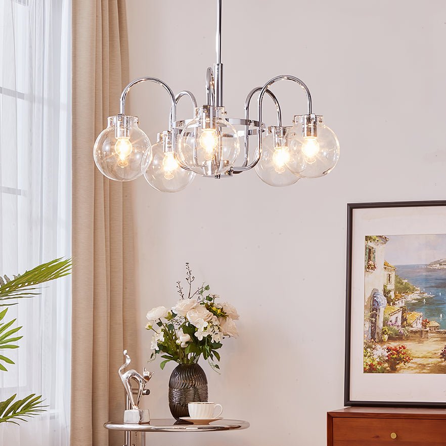 Verinyra Premium Nordic Art Glass Metal Chandelier - Blowlighting