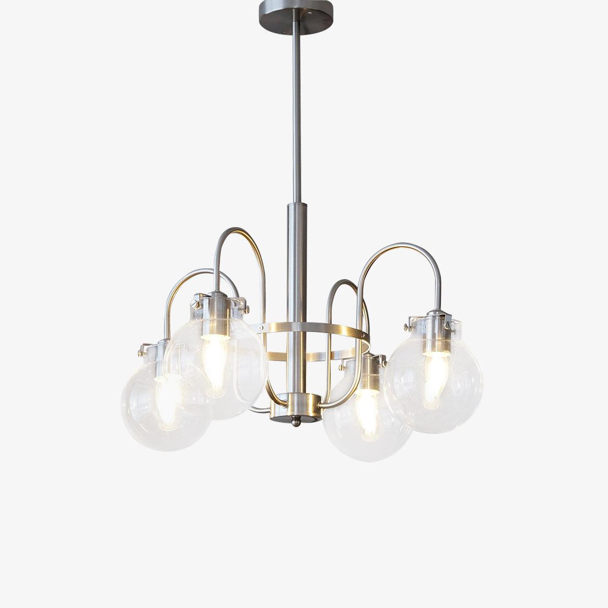 Verinyra Premium Nordic Art Glass Metal Chandelier - Blowlighting