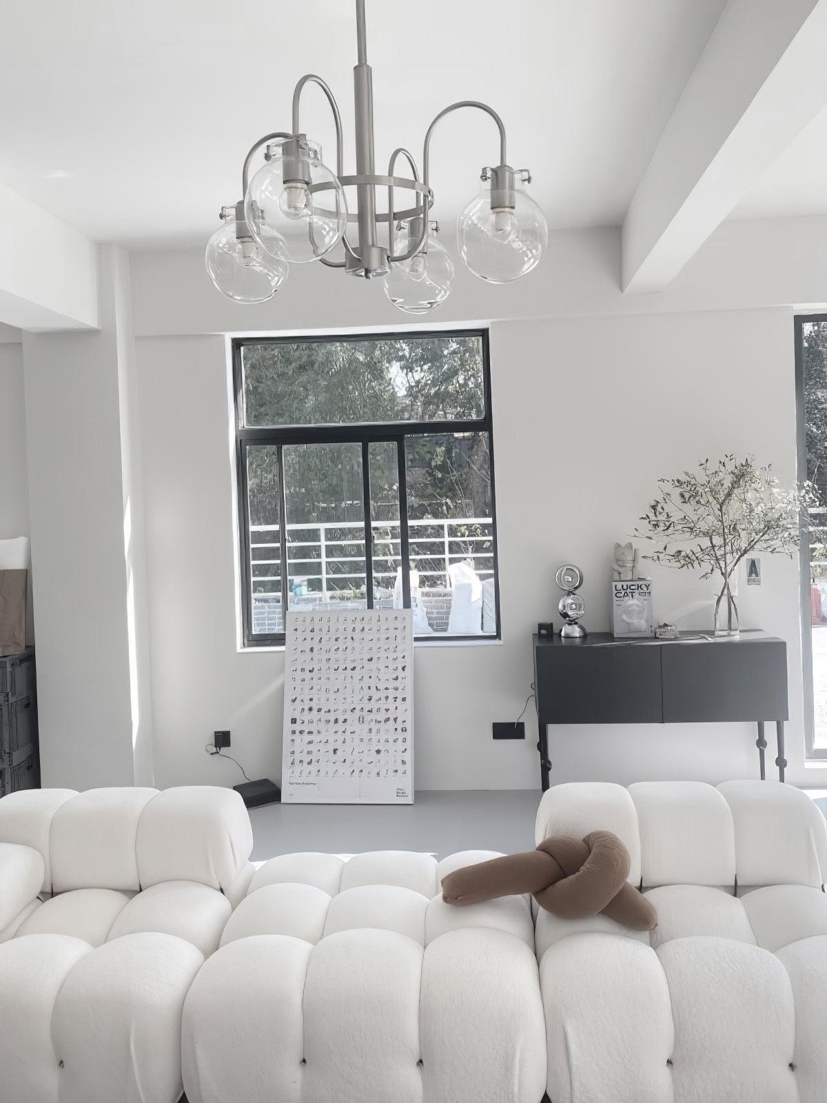 Verinyra Premium Nordic Art Glass Metal Chandelier - Blowlighting