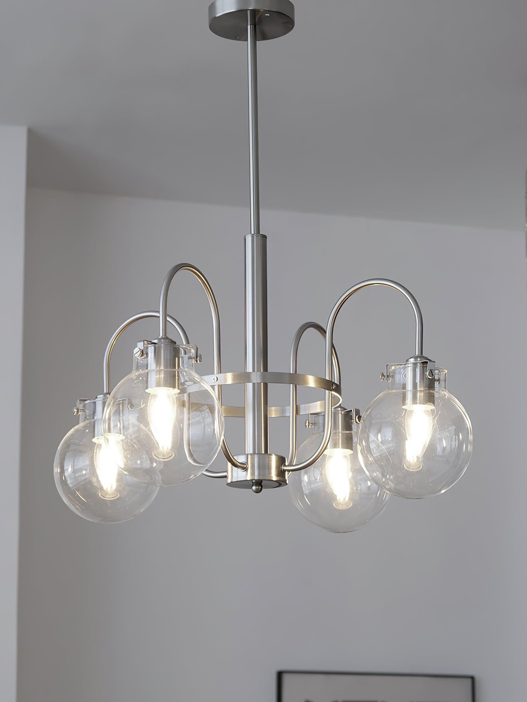Verinyra Premium Nordic Art Glass Metal Chandelier - Blowlighting