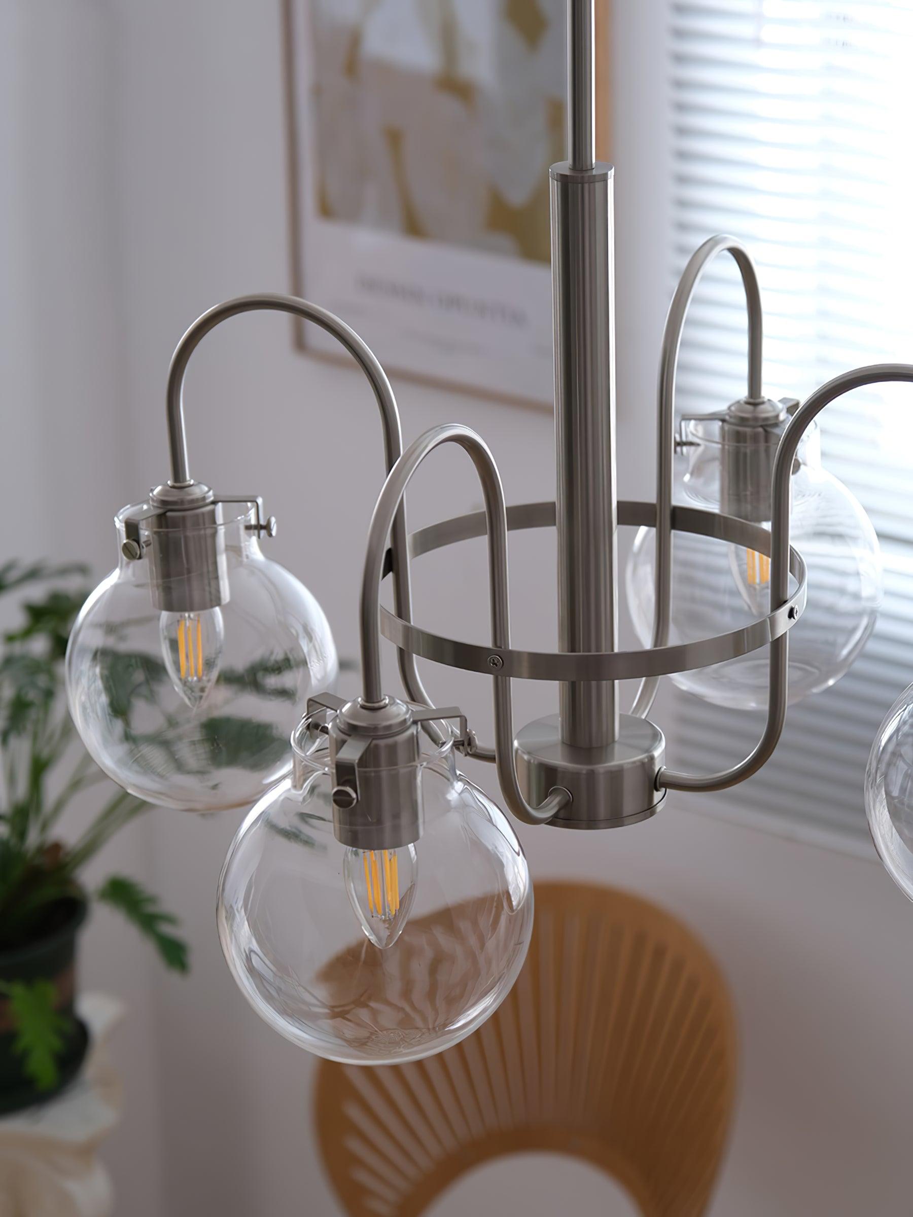 Verinyra Premium Nordic Art Glass Metal Chandelier - Blowlighting