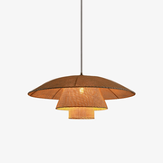 Hat Weave Rattan Pendant Lamp - Blowlighting