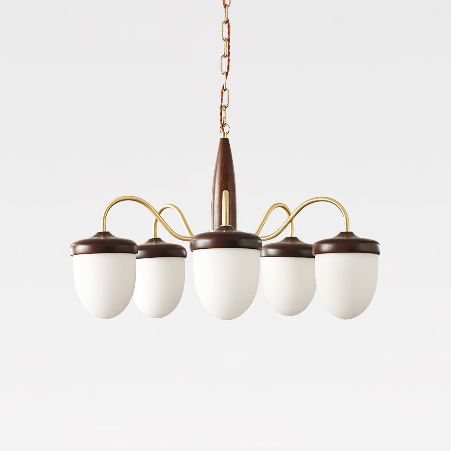 Aurora Chandelier Capsule Arm Rustic - Blowlighting