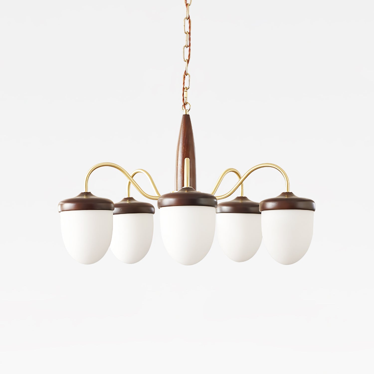 Aurora Chandelier Capsule Arm Rustic - Blowlighting