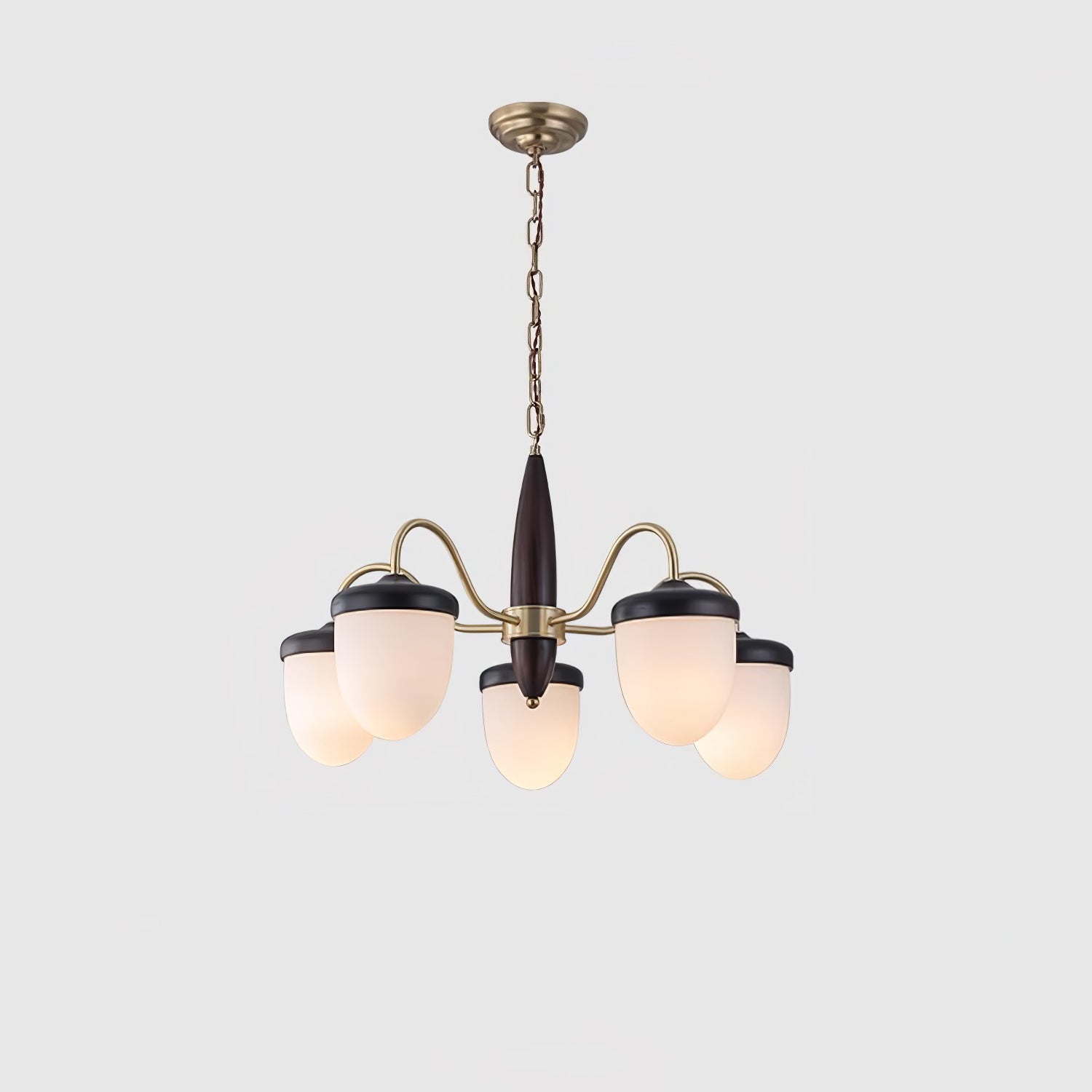 Aurora Chandelier Capsule Arm Rustic - Blowlighting